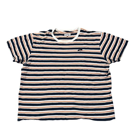 BANKS JOURNAL Men's Stripe Short Sleeved T-Shirt Size XXL - Picture 1 of 8